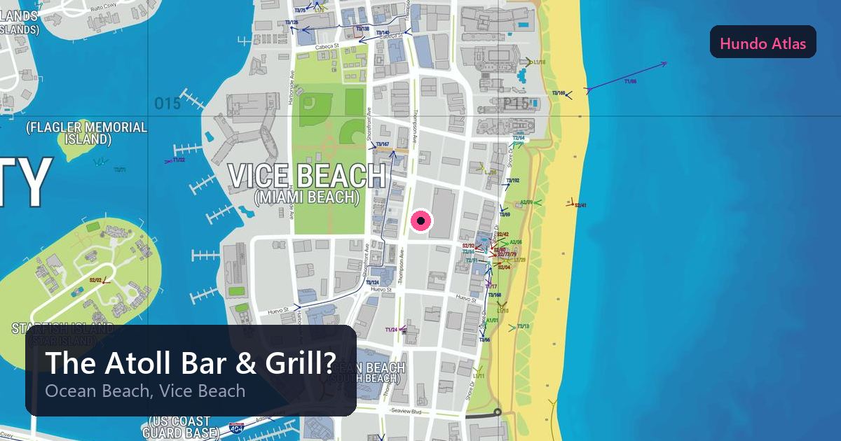 The Atoll Bar & Grill?