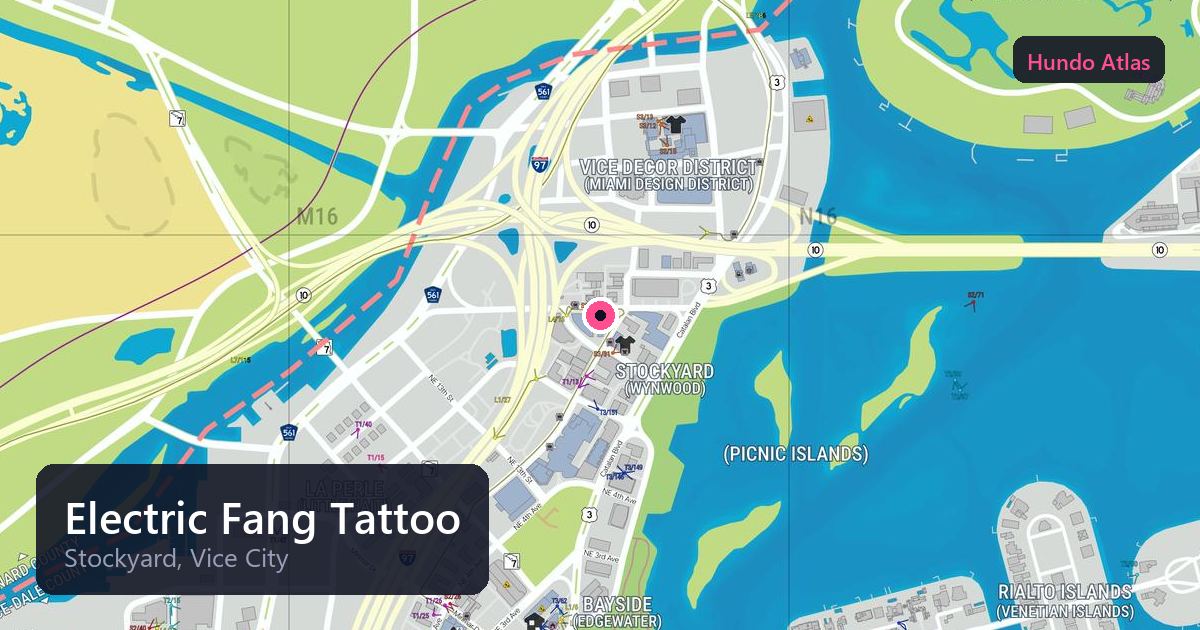 Electric Fang Tattoo