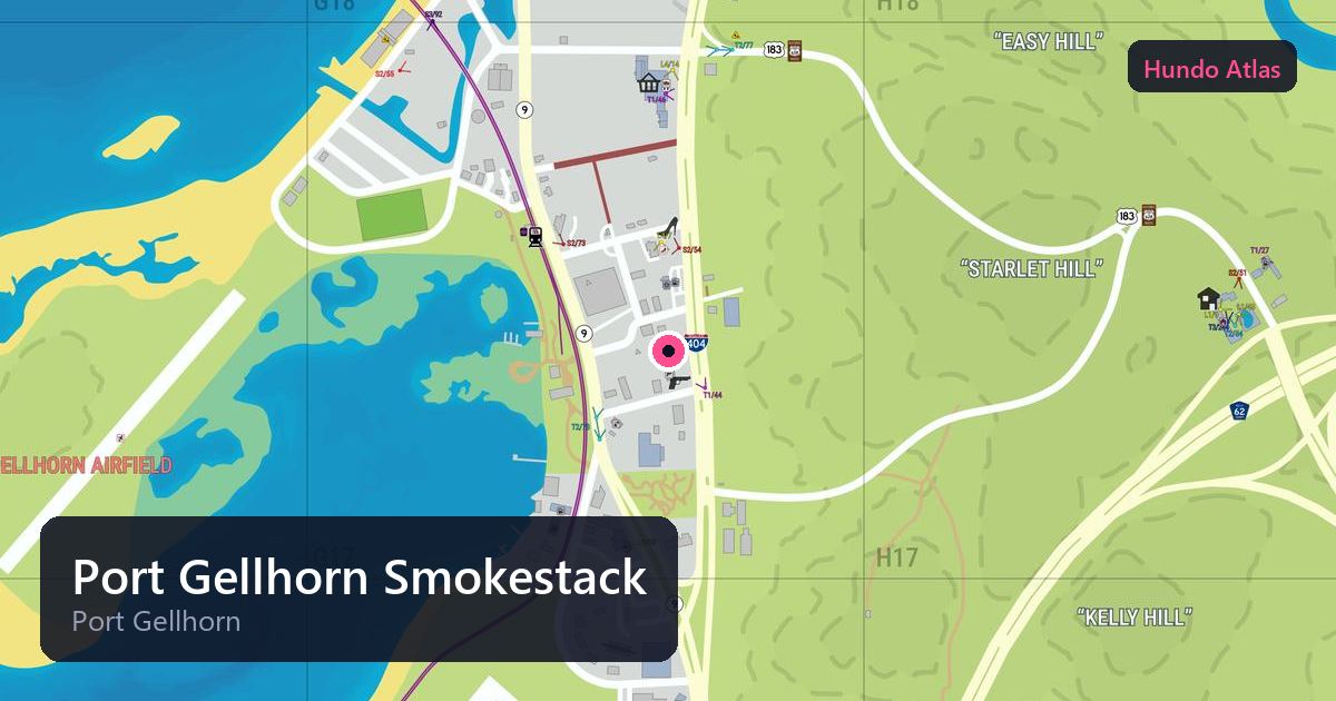 Port Gellhorn Smokestack